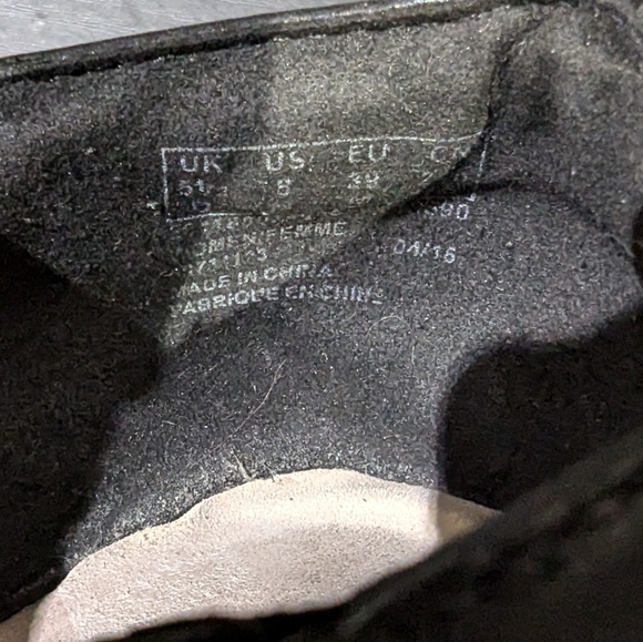 Clarks Black Ankle Boots - Picture 6 of 7